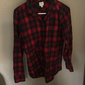 J crew Flannel Shirt